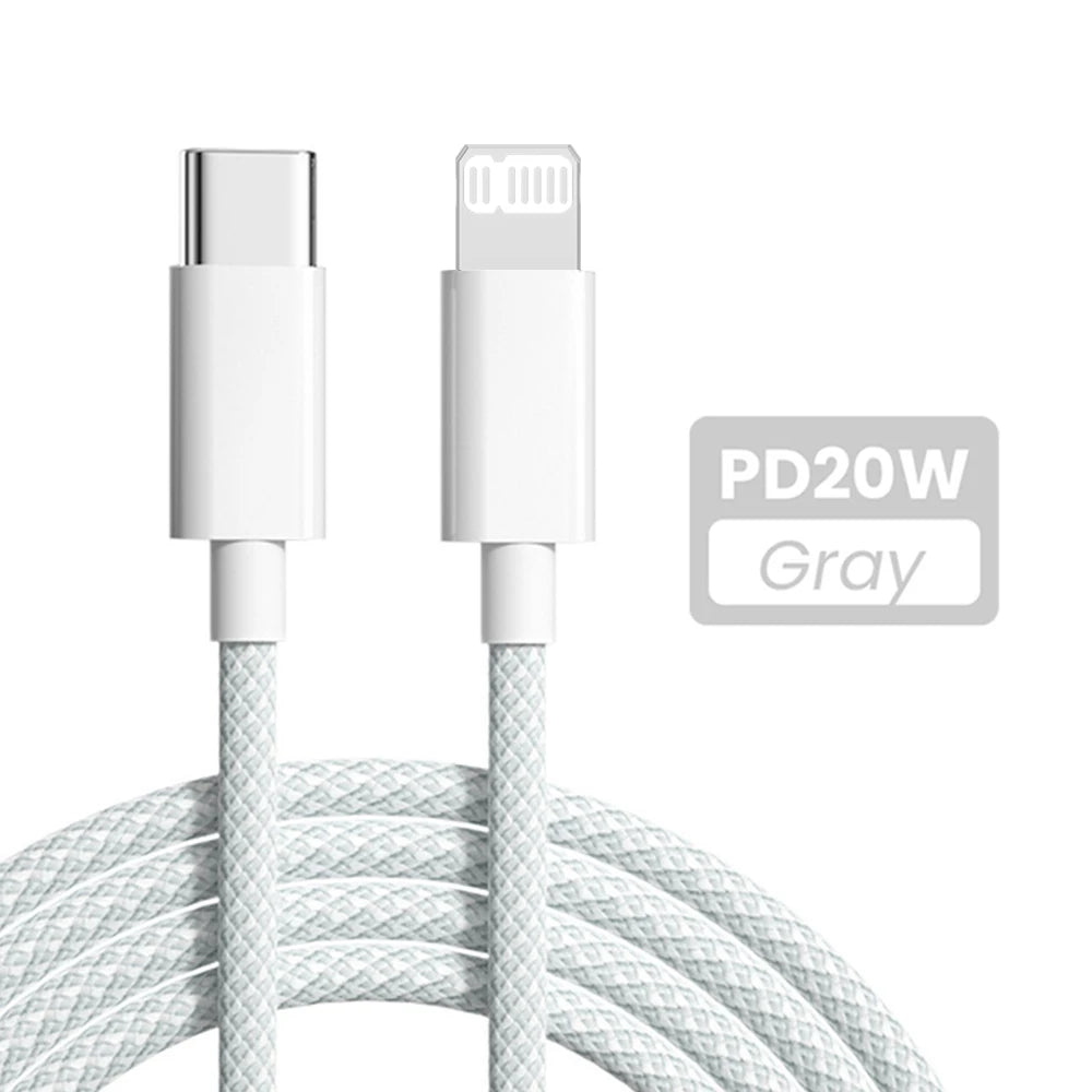 20W USB-C Fast Charging Cable for iPhone & iPad