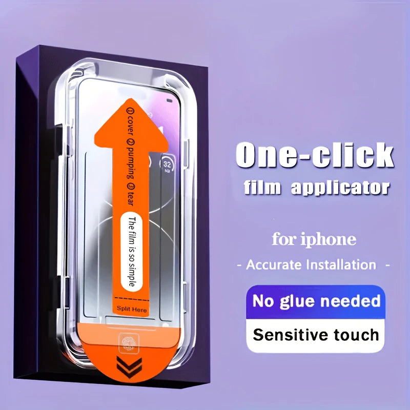 iPhone Tempered Glass Screen Protector