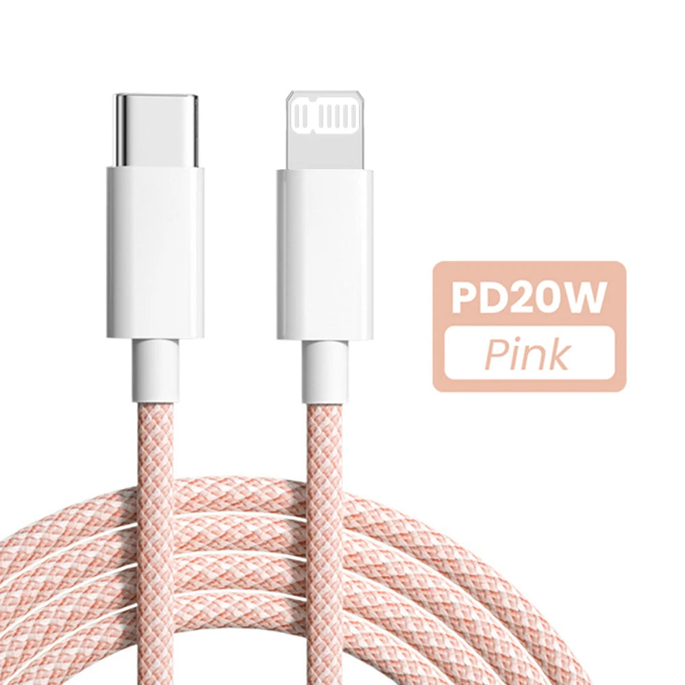 20W USB-C Fast Charging Cable for iPhone & iPad